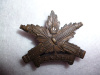 31-2, Canadian Machine Gun Corps Officer's Collar Badge